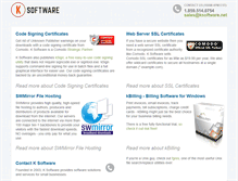 Tablet Screenshot of ksoftware.net
