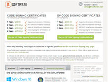 Tablet Screenshot of codesigning.ksoftware.net